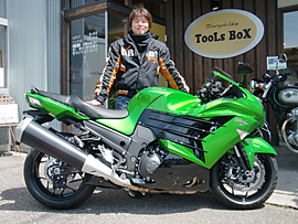 ZX14R　吉野君